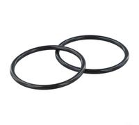 MoSundi Junta tórica de goma, para Mercedes-Benz A0149976445, junta resistente a la temperatura, para sistemas de motor, verde negro, paquete de 2 piezas de automóvil (negro)