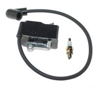 MoSundi Kit de bobina de encendido de alto voltaje para motosierra 122C 122LD, compatible con motor 122LDX 122LK