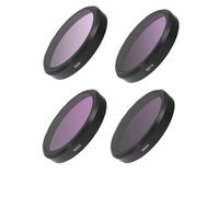 MoSundi Kit de filtros ND para DJI Osmo Action 6 con filtros UV, CPL, ND8, ND16, ND32, ND64, STAR y Night, vidrio óptico HD multicapa, marco de aleación de aluminio A