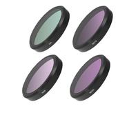 MoSundi Kit de filtros ND para DJI Osmo Action 6 con filtros UV, CPL, ND8, ND16, ND32, ND64, STAR y Night, vidrio óptico HD multicapa, marco de aleación de aluminio B