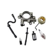 MoSundi Kit de línea de combustible de resorte de engranaje sin fin de bomba de aceite compatible con piezas de repuesto Stihl 029 039 MS290 MS310 MS311 MS390, como se muestra en la imagen