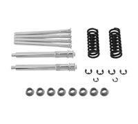 MoSundi Kit de pasador de bisagra de puerta y bujes para Chevrolet GMC S10 S15 Sonoma para Jimmy Bravada 1995-2004 para modelos Pickup SUV, 4 piezas, pines y 8 bujes