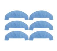 MoSundi Kit de piezas de repuesto para aspiradora robot Lubluelu L15, cepillo de rodillo principal, cepillos laterales, filtros y paños de fregona, juego de accesorios C