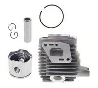 MoSundi Kit de pistón cilíndrico para motosierras Stihl GT225, PE225, SHC225, SRM225, sustituye a A130002100, juego de 6 piezas