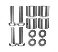 MoSundi Kit de reducción de caja de transferencia para Jeep para Cherokee XJ MJ ZJ Bloque de reducción de aleación de aluminio forjado para reducir la vibración en la transmisión después de levantar