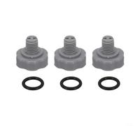 MoSundi Kit de repuesto de válvula de bomba de filtro y junta tórica para piscinas Intex 2500 GPH, para piezas 25004 10725 10264, conjunto de sello de liberación de aire (3 juegos)