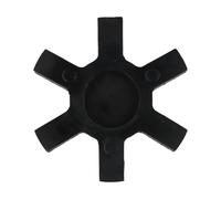 MoSundi L225 - Inserto de goma flexible para acoplamiento Lovejoy L-Jaw, para maderas TB y modelos L225, material de uretano, 127 mm x 23 mm, color negro