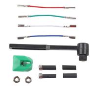 MoSundi Lápiz capacitivo de repuesto para Audio-Technica AT-VMN95E, Needle AT-LP120X-USB, incluye cepillo y cables, color verde