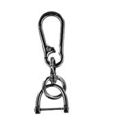 MoSundi Llavero con hebilla de herradura de 8 formas más para mayor | Llave de aleación de zinc para anillo para coche y bolso, diseño exquisito 22 mm x 85 mm