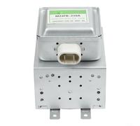MoSundi Magnetron de metal para microondas M24FB-210A OM75S31GAL01, para hornos Galanz, pieza de repuesto de montaje de seis agujeros, acabado plateado que garantiza una cocción eficiente por