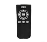 MoSundi Mando a distancia para robot aspirador ILIFE V2, negro, 1 pieza, compatible con ILIFE V2, programación programable, interruptor de modo, succión ajustable