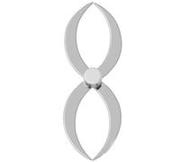 MoSundi Medidor de grosor de acero inoxidable para medición de diámetro interior y exterior con escalas métricas e imperiales, regla impermeable a prueba de óxido para espiga de madera, agujero de