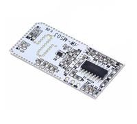 MoSundi Módulo de sensor de movimiento de 2,4 GHz a 5,8 GHz para inducción del cuerpo humano, sensor de vibración digital con amplia cobertura, ABS blanco, 41 x 20 mm