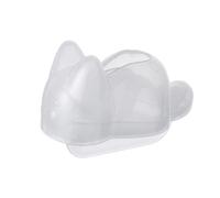 MoSundi Molde de sushi con forma de gato para puré de arroz, patata, calabaza, molde de alimentos de polipropileno con superficie antiadherente, apto para congelador y microondas, 6,2 x 4 x 2,7 cm