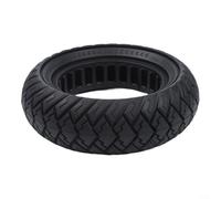 MoSundi Neumático sólido para scooter 10x3 10 pulgadas 255/80 Rueda todoterreno de goma sin cámara a prueba de explosiones fácil de instalar (negro)