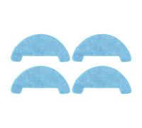 MoSundi Paño de fregona para Cecotec para Conga 2299, para Ultra Home, para aspiradora robótica X-Treme, almohadillas lavables de repuesto, 4 piezas/10 piezas, azul