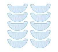 MoSundi Paño de repuesto para aspiradora robótica Cecotec Conga 2299, Ultra Home, X-Treme, 4/10 piezas, compatible con almohadilla de limpieza azul, 10 unidades