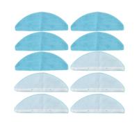 MoSundi Paños de microfibra para Cecotec Conga 7490, Genesis 7490, X-Treme Robot Vacuum, paquete de 4, azul, paquete de 10