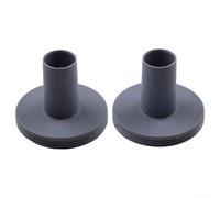 MoSundi Paquete de 2 adaptadores de conector de filtro de piscina 1-1 de 4 pulgadas para piscina Intex, piezas de rejilla de filtro de repuesto para modelos 11070 11072 26165EH, gris azul (2-gris)