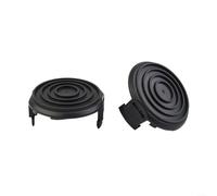 MoSundi Paquete de 2 cubiertas de bobina para Parkside PRT550 A1 para a3 para florabest FRT550 A1, repuesto de tapa de línea ABS para piezas de jardín