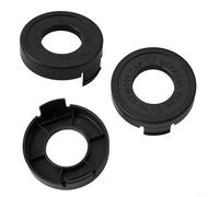 MoSundi Paquete de 3 tapas de repuesto para recortadora Black Decker ST4500 ST5000 ST1000, parte de cubierta de carrete 682378-02 68237-02