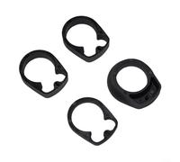 MoSundi Paquete de 4 espaciadores de auriculares de bicicleta de 1-1/8 pulgadas para tubo de dirección de 28,6 mm, componentes de horquilla de bicicleta de carretera de montaña (5/10/10/13 mm)