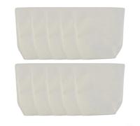 MoSundi Piezas de repuesto para filtro de vacío Einhell Power X-Change TE-VC 18 Li-Solo, TE-HV 18/06 Li-Solo Bolsas de recogida de polvo (10 unidades)