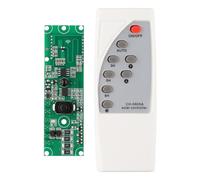 MoSundi Placa de circuito solar con control remoto inalámbrico para batería de litio de 3,2 V/3,7 V con sensor de microondas y panel solar, sin batería