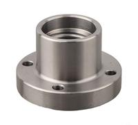 MoSundi Placa frontal de torno de madera de acero, brida de mandril de rosca de 1-8 TPI para máquina de torneado, opciones de 2 pulgadas, 3 pulgadas, 4 pulgadas (2 pulgadas)