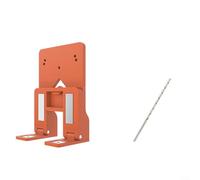 MoSundi Plantilla de posicionamiento de bisagra de gabinete de instalación rápida, reduce los errores de medición espaciado uniforme, para carpintería y renovación de mano esencial (B)