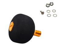 MoSundi Pomo esférico EVA para carrete de pesca, 53 x 44,6 mm, mango ligero de 16,4 g, repuesto con rodamientos y arandelas, compatible con carretes de fundición/spinning