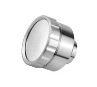 MoSundi Pulverizador de riego de jardín de acero inoxidable, 48 x 49,5 mm con opciones de malla 400/2000, para riego eficiente y distribución uniforme, malla plateada 2000