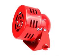 MoSundi Sirena de zumbador eléctrico fuerte, para, potente hélice de viento impulsada por motor, fácil instalación de base fija, para uso industrial en carretera, soporte de voltaje múltiple (CC 12 V)