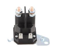 MoSundi Solenoide de arranque de 12 V, 100 A, chapado en zinc, compatible con cortacésped Troy 725-06153A, Bolens, Murray, Yard-Man, máquinas de patio
