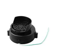 MoSundi Soplador de aire de repuesto sin escobillas de 12 V para inflables de Navidad y Acción de Gracias, 97 x 94 x 65 mm, color negro