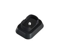 MoSundi Soporte antideslizante y base protectora para cámara deportiva Insta360 X4, soporte de escritorio de silicona con posicionamiento vertical, material ABS, 7,7 x 5,7 x 3,3 cm, color negro