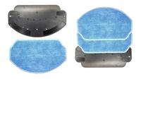 MoSundi Soporte de fregona de repuesto con almohadillas para MAMNV BR150 BR151, para GTTVO, para ONSON, MANVINS para aspiradoras robot G20, soporte de plástico y paños de microfibra