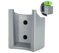 MoSundi Soporte de pared para soplador de hojas EGO 765, soporte de almacenamiento ABS para LB7654 LB7650, soporte de pared de garaje que ahorra espacio con accesorios de montaje, 1 unidad, color gris