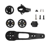 MoSundi Soporte para manillar de bicicleta de carretera para Garmin, Bryton, Cateye - Compatible con H31 CP10 CP20, negro, nailon, 60 g