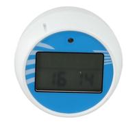 MoSundi Termómetro de agua flotante para baño de hielo con temporizador automático y alarma para natación de invierno y recuperación después del entrenamiento, material ABS