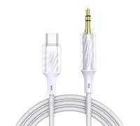 MOSWAG Cable AUX USB C a Jack 3.5, Tipo C a 3,5 mm Macho Jack de Adaptador Coche de Estéreo Auxiliar Audio Compatible con iPhone 16 Pro Max/15 Pro MAX Plus, Galaxy S24 S23 Ultra