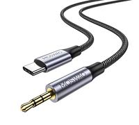 MOSWAG Cable de auriculares de USB C a 2,5 mm, cable de repuesto de tipo C a 2,5 mm compatible con Bose Noise Cancelling 700, QuietComfort 35/25 QC35/QC25, SoundLink AE2 OE2