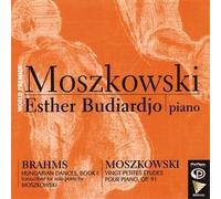 Moszkowski Vingt Petites Etudes Pour Piano, Op. 91 & Brahms Hungarian Dances, Book 1 by N/A