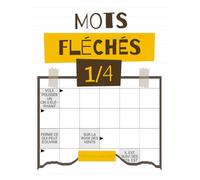 Mot Fléchés Très Gros Caractères: Cahier de mots fléchés très gros caractères | 80 grilles faciles et solutions incluses