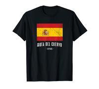 Mota del Cuervo España | Souvenir - Ciudad - Bandera - Camiseta