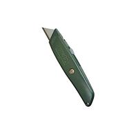 Mota Herramientas 39740 Cutter Metalico Retractil Hoja Trapezoidal C100, Multicolor