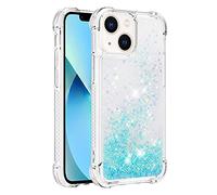 MOTALER Funda Glitter Compatible con iPhone 14 Plus, Bling Motivo Ultrafina Carcasa Suave Brillo Arena Movediza Parachoques Glitter Carcasas Brillante Silicona Funda Compatible para iPhone 14 Plus
