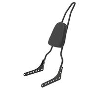 Motaux Almohadilla de respaldo para barra de pasajero compatible con Harley Softail Street Bob Slim FLSL Heritage Classic FLHC FLHCS FLDE FXBB Deluxe 2018-2022, color negro