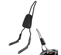 Motaux Respaldo de barra para pasajero, almohadilla suave compatible con Harley Nightster 975 RH975 Special RH975s 2022 2023 2024 2025, color negro