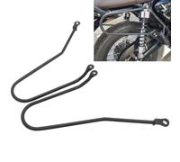 Motaux Soporte de Barras de Soporte para alforjas para Triumph Bonneville T100 T120 2016-2023, Negro Mate